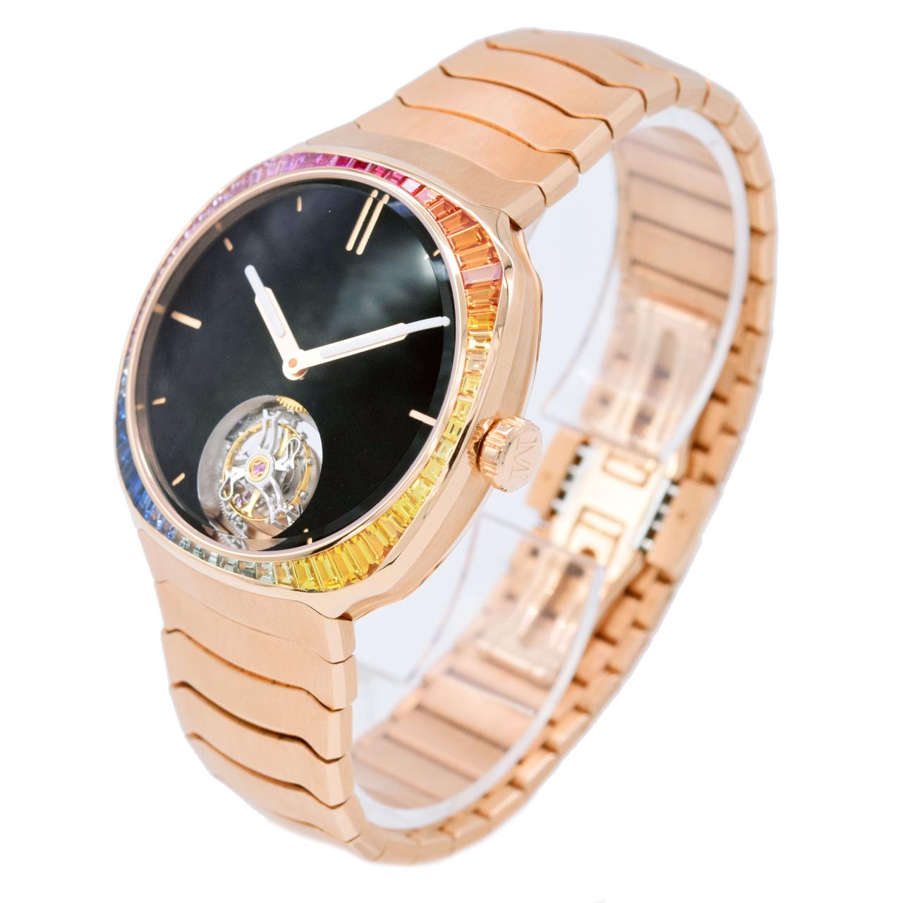 H.MOSER/H.�⡼������Streamliner Tourbillon Vantablack Rainbow Ref: 6804-0401 �ڹ����Ź�߸ˡ�#HK11510