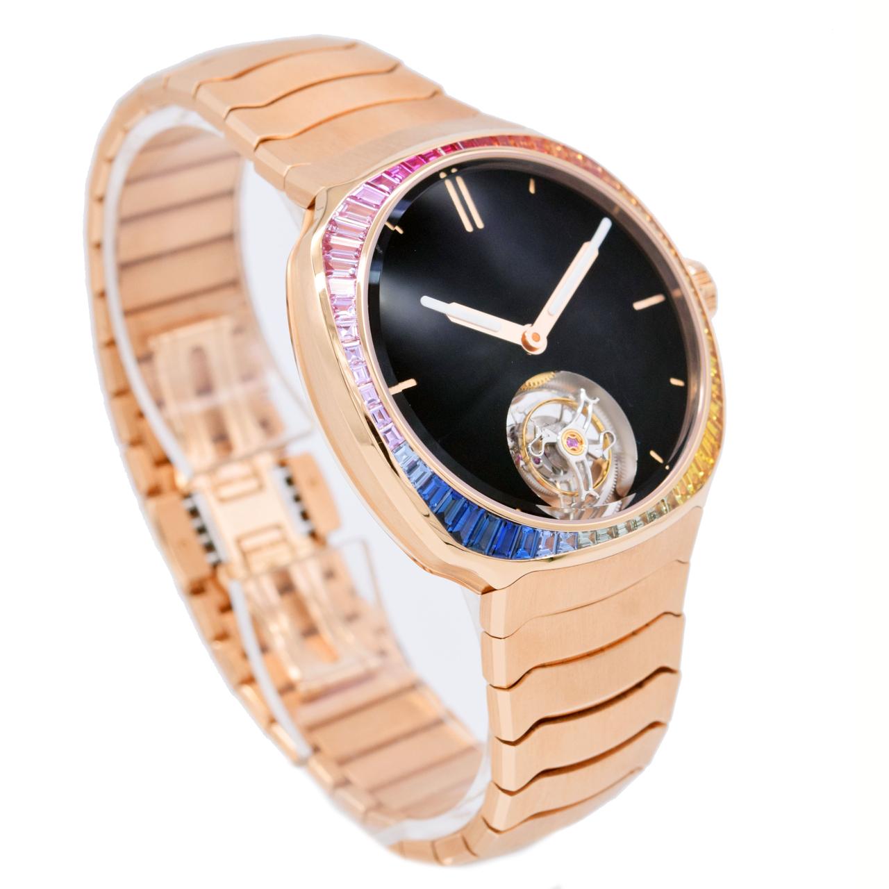 H.MOSER/H.�⡼������Streamliner Tourbillon Vantablack Rainbow Ref: 6804-0401 �ڹ����Ź�߸ˡ�#HK11510