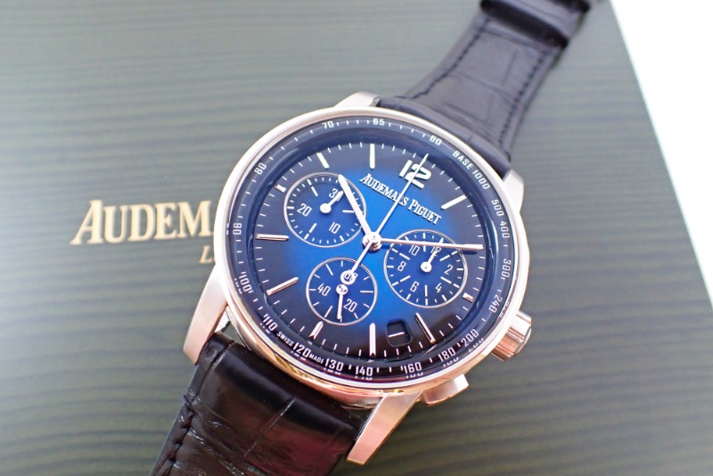 Audemars Piguet/�����ǥޥԥ� CODE 11.59 26393BC.00.A002KB.01 Smoked blue ��JUMBO�סڹ����Ź�߸ˡ�#HK11202