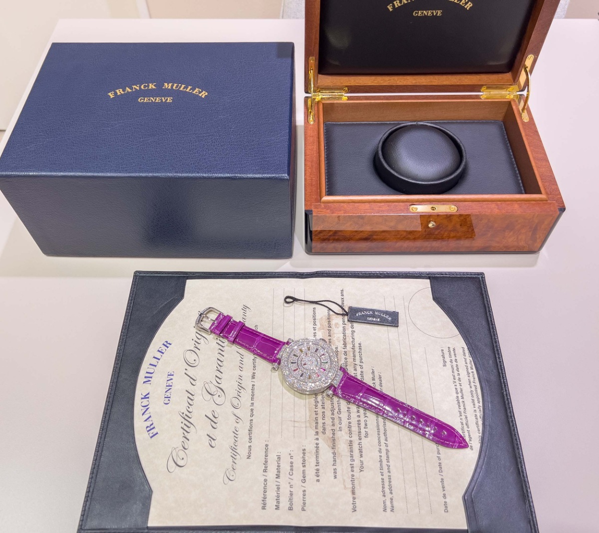 FRANCK MULLER/�ե�󥯥ߥ�顼DM 46 COL DRMD 2R CD 2WG��Double Mystery #JP28389