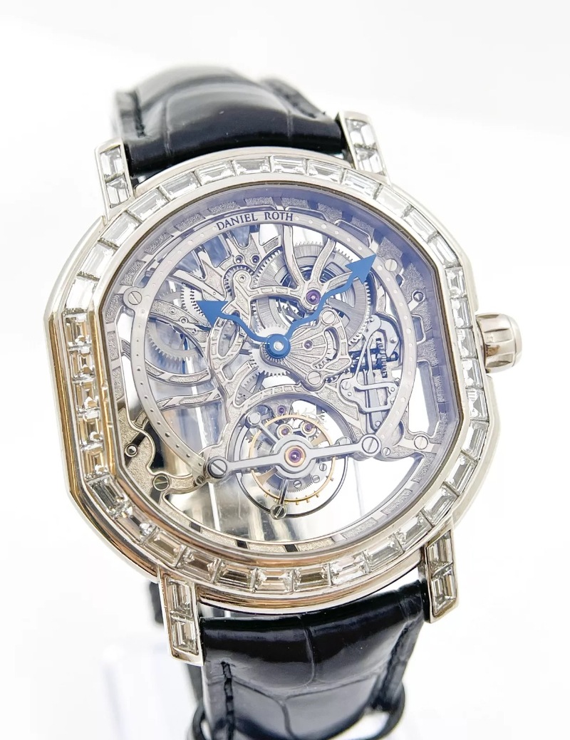 Daniel Roth/˥롦tourbillon/skeleton  factory baguette diamonds 50 limitedڹŹ߸ˡ#HK10679
