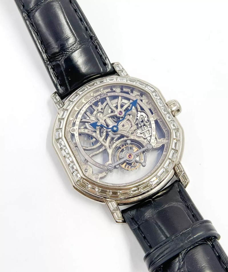 Daniel Roth/˥롦tourbillon/skeleton  factory baguette diamonds 50 limitedڹŹ߸ˡ#HK10679
