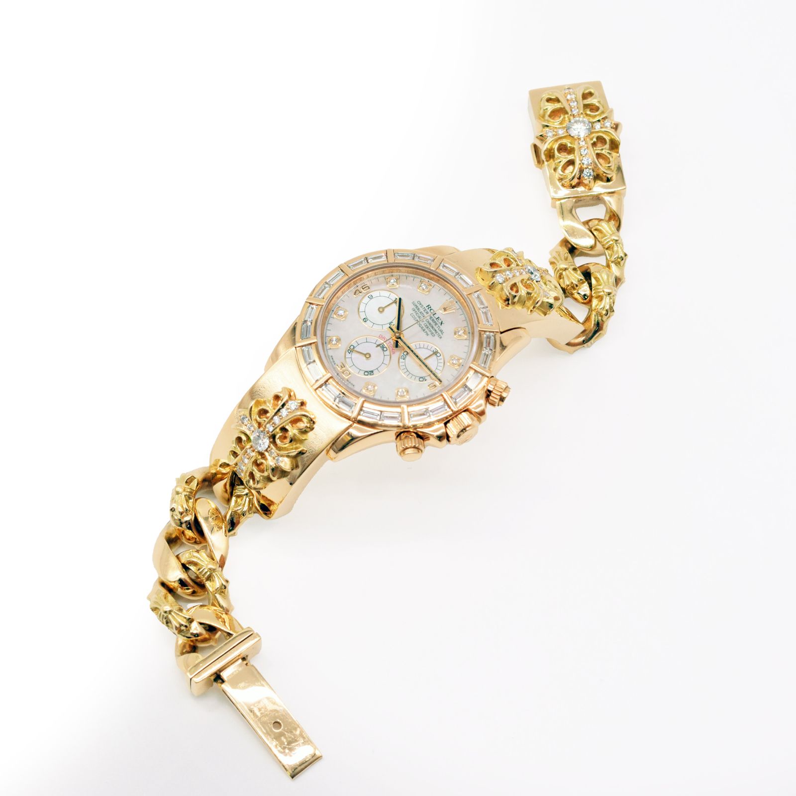 Chromehearts x ROLEX/ϡġߥåǥȥ Daytona 116568ۥ磻/8PDʸסڹŹ߸ˡ#HK11419