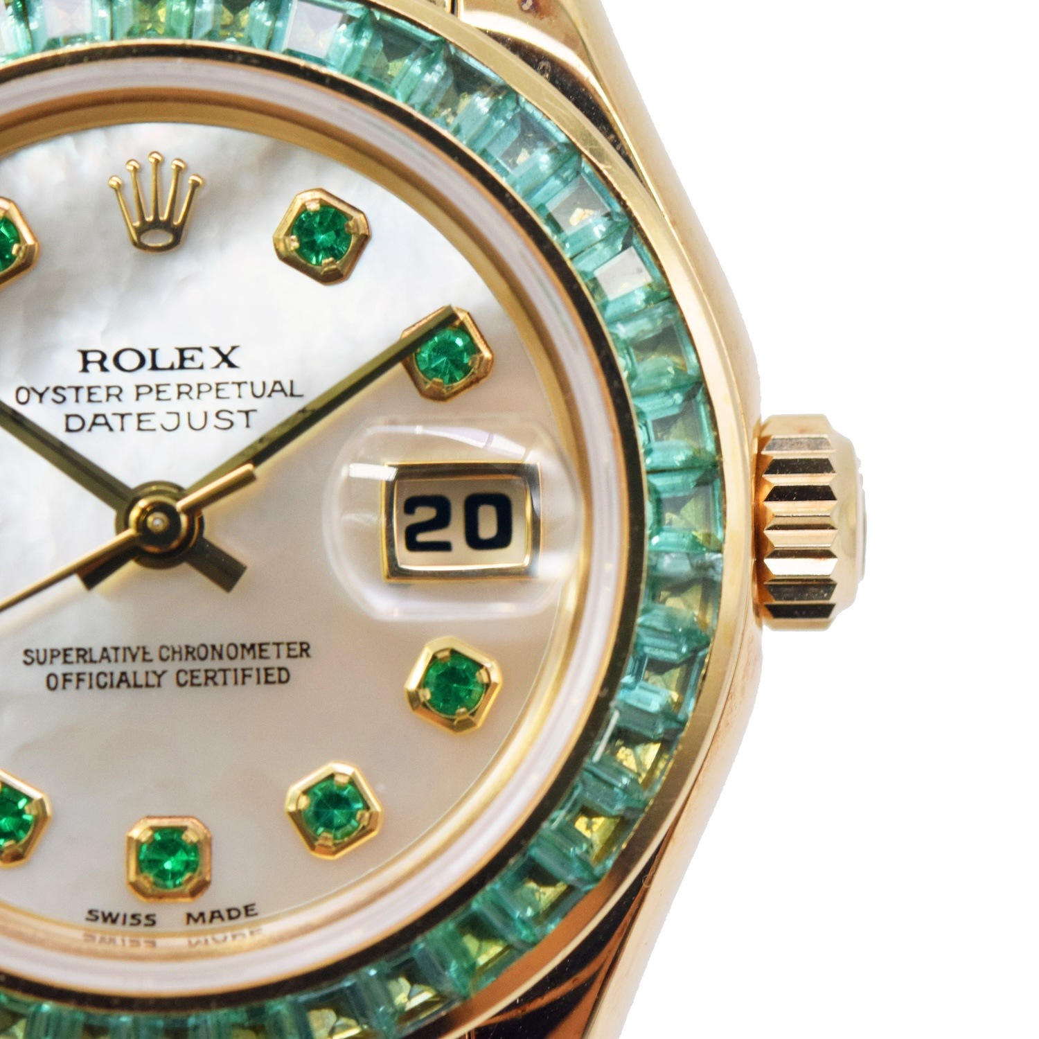 ROLEX/����å���  Lady-Datejust �ѡ���ޥ����� ��ǥ��ǥ��ȥ��㥹�� 69308 YG ��������� ������ɡڹ����Ź�߸ˡ�#HK11514