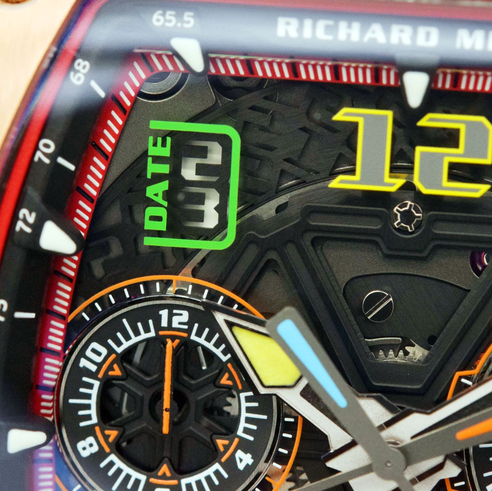 RICHARD MILLE/ �ꥷ�㡼�� �ߥ� RM65-01 CA RG���ڹ����Ź�߸ˡۡ�HK11631