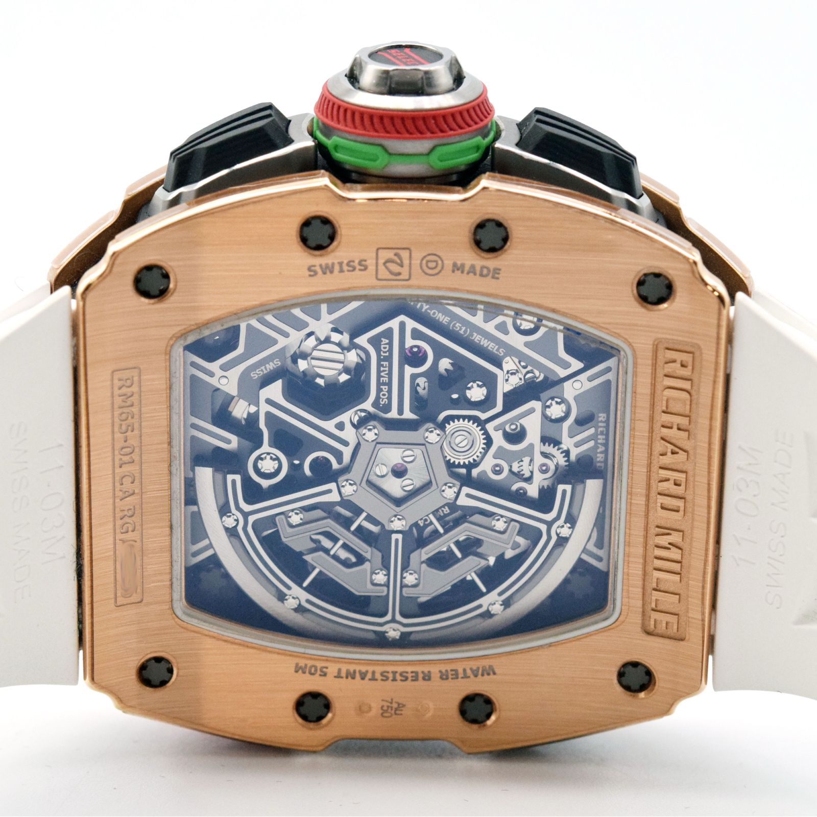 RICHARD MILLE/ �ꥷ�㡼�� �ߥ� RM65-01 CA RG���ڹ����Ź�߸ˡۡ�HK11631