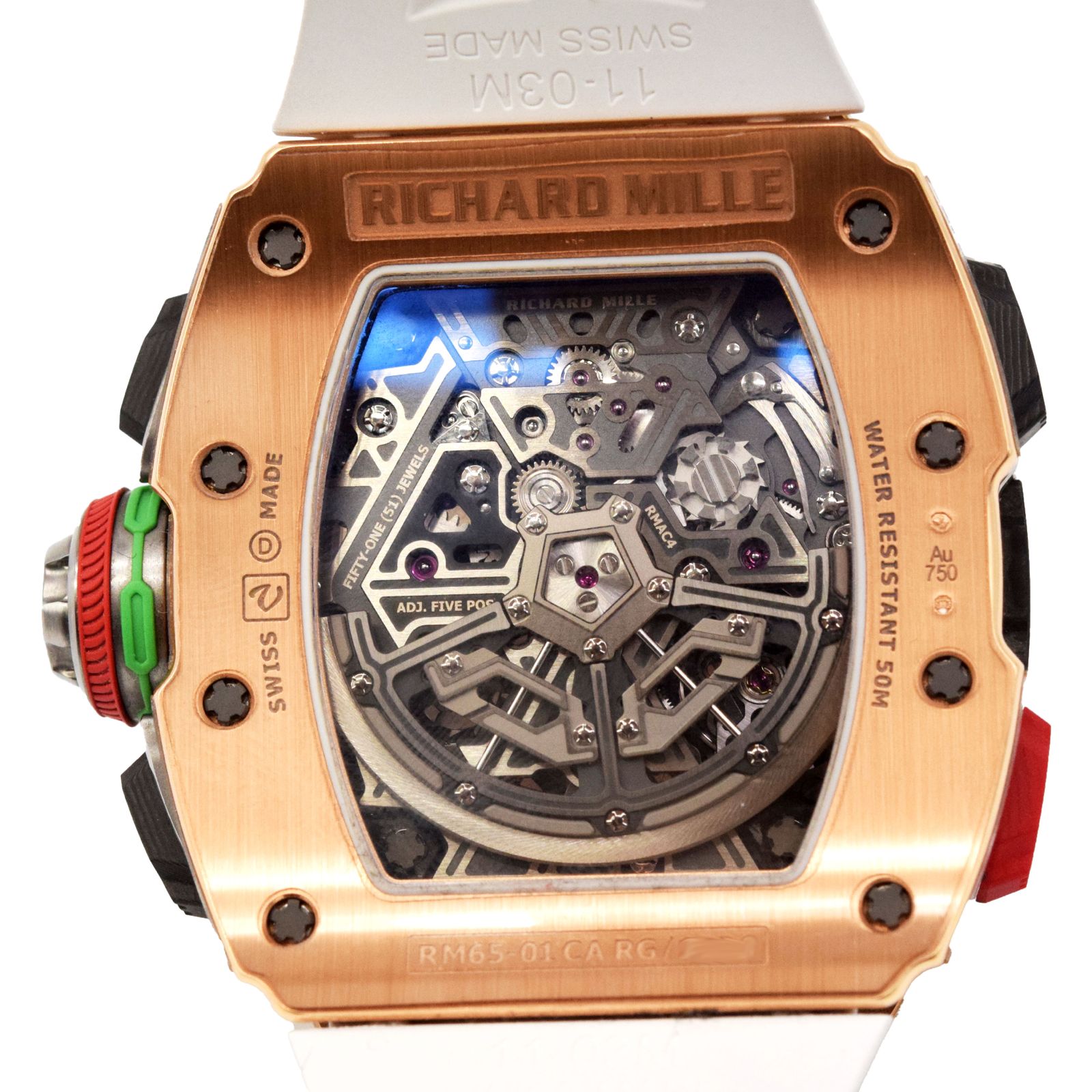 RICHARD MILLE/ �ꥷ�㡼�� �ߥ� RM65-01 CA RG���ڹ����Ź�߸ˡۡ�HK11631