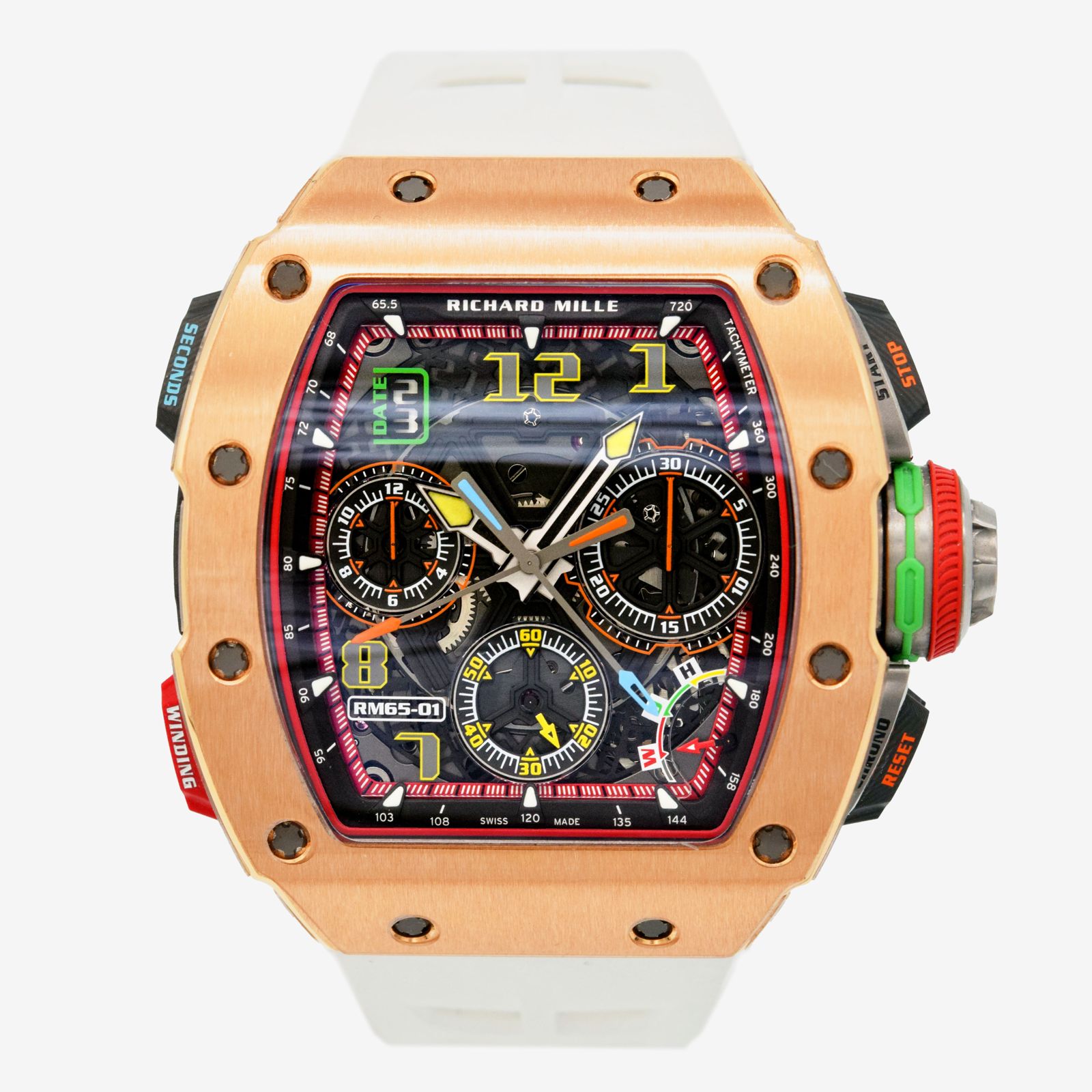 RICHARD MILLE/ �ꥷ�㡼�� �ߥ� RM65-01 CA RG���ڹ����Ź�߸ˡۡ�HK11631