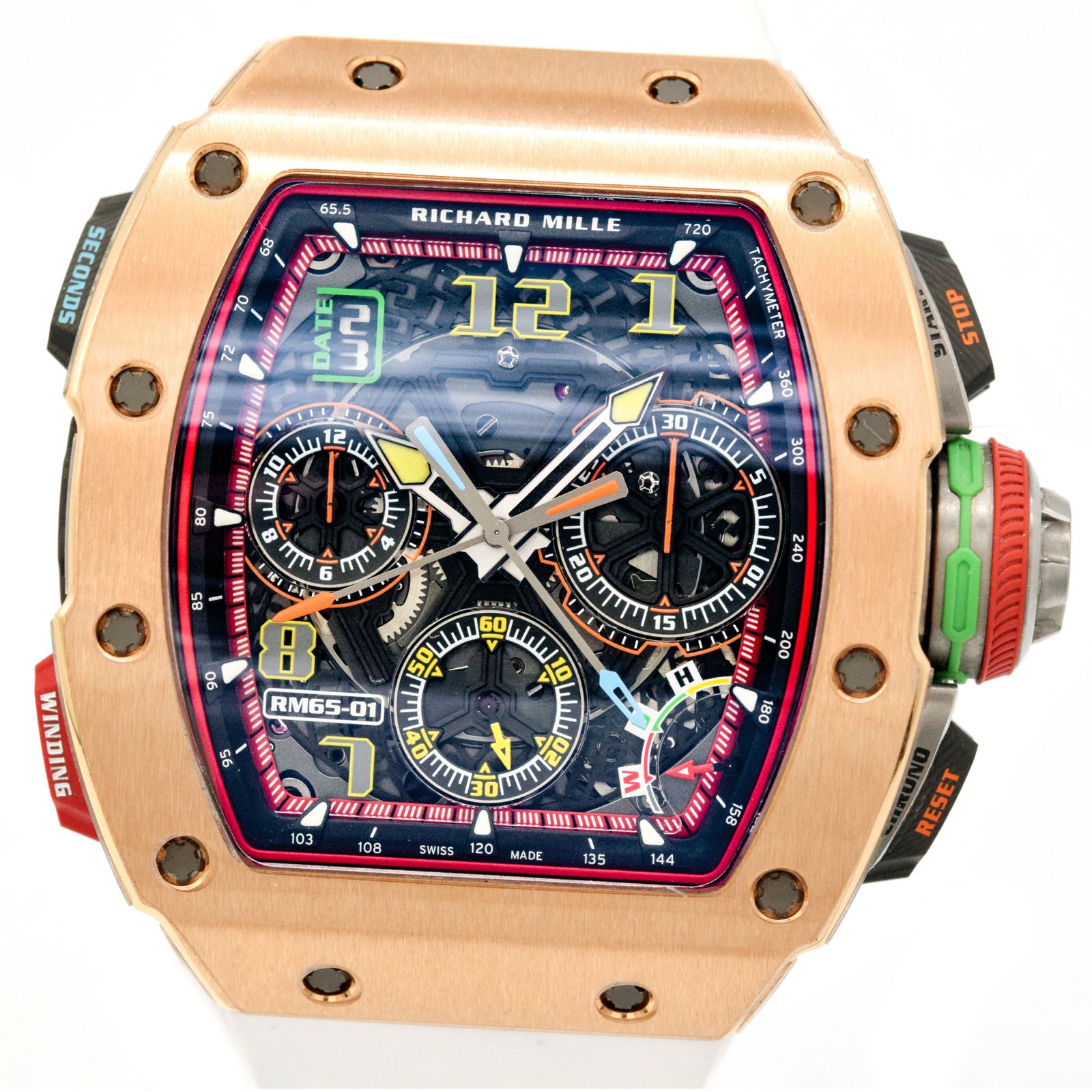 RICHARD MILLE/ �ꥷ�㡼�� �ߥ� RM65-01 CA RG���ڹ����Ź�߸ˡۡ�HK11631