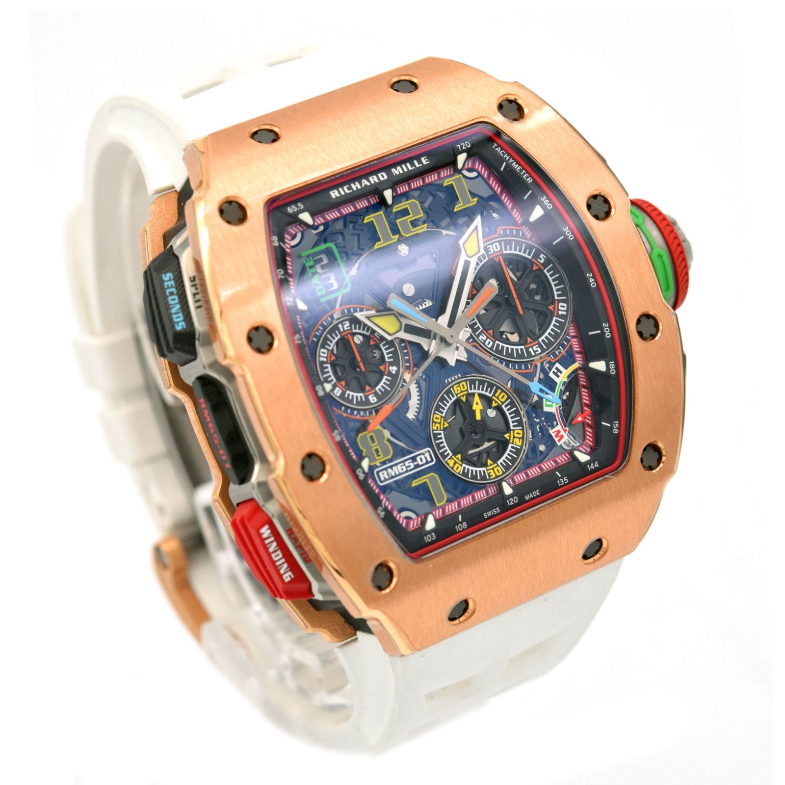 RICHARD MILLE/ �ꥷ�㡼�� �ߥ� RM65-01 CA RG���ڹ����Ź�߸ˡۡ�HK11631