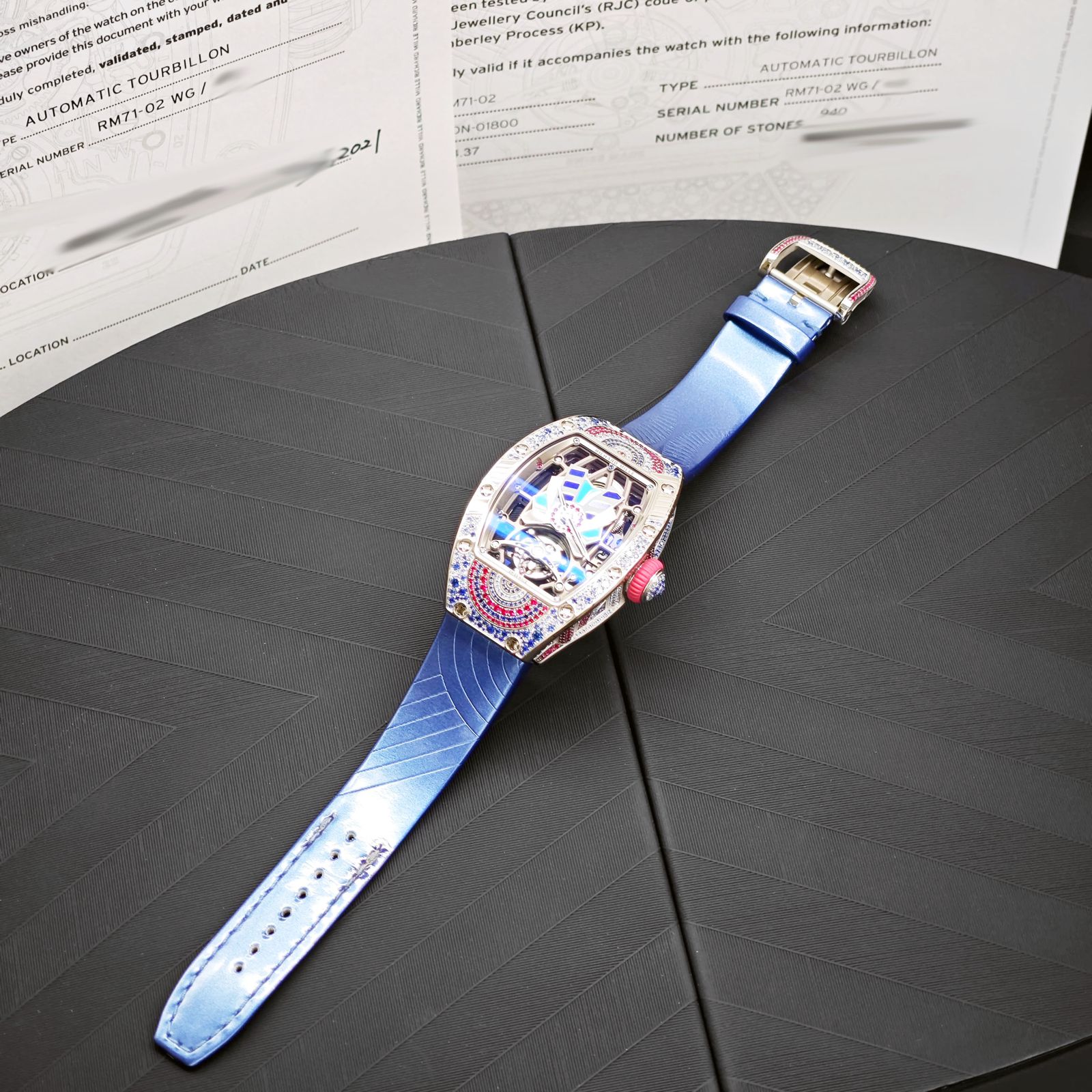 Richard Mille/ �ꥷ�㡼�� �ߥ� RM71-02 Talisman  �ȥ�����ӥ�� ���������7�ܡڹ����Ź�߸ˡ�#HK11530