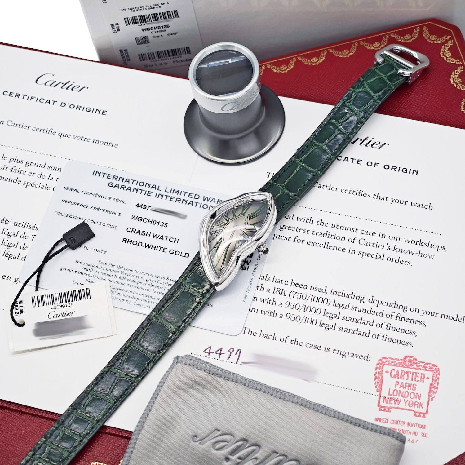 Cartier/����ƥ��� Crash ����å��� NSO WGCH0135 WG ���꡼���������ڹ����Ź�߸ˡۡ�HK11521