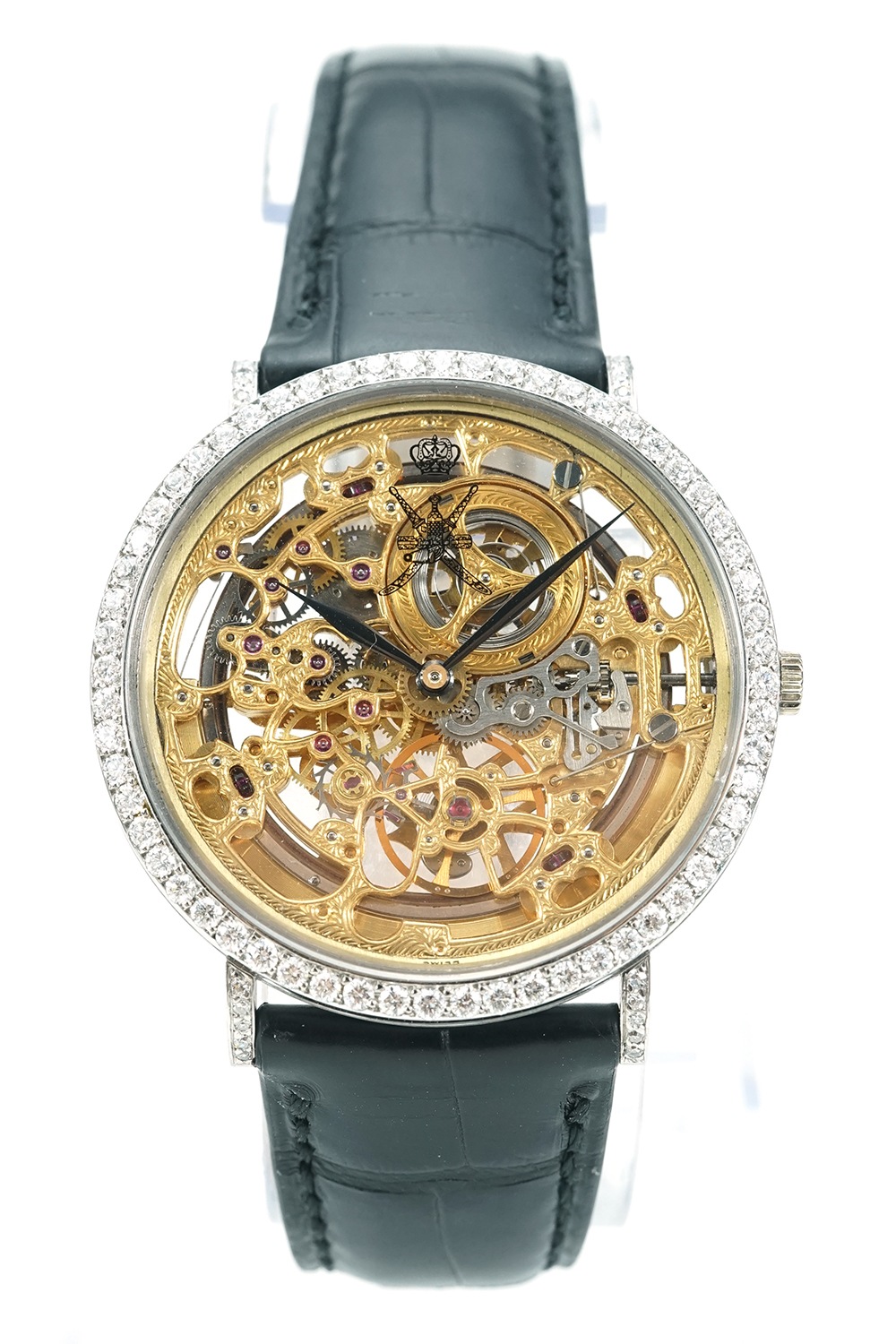 ��Unique Piece��Audemars Piguet/�����ǥޥԥ� Skeleton Sultan Of Oman 750 K18 ������ȥ�  #37174