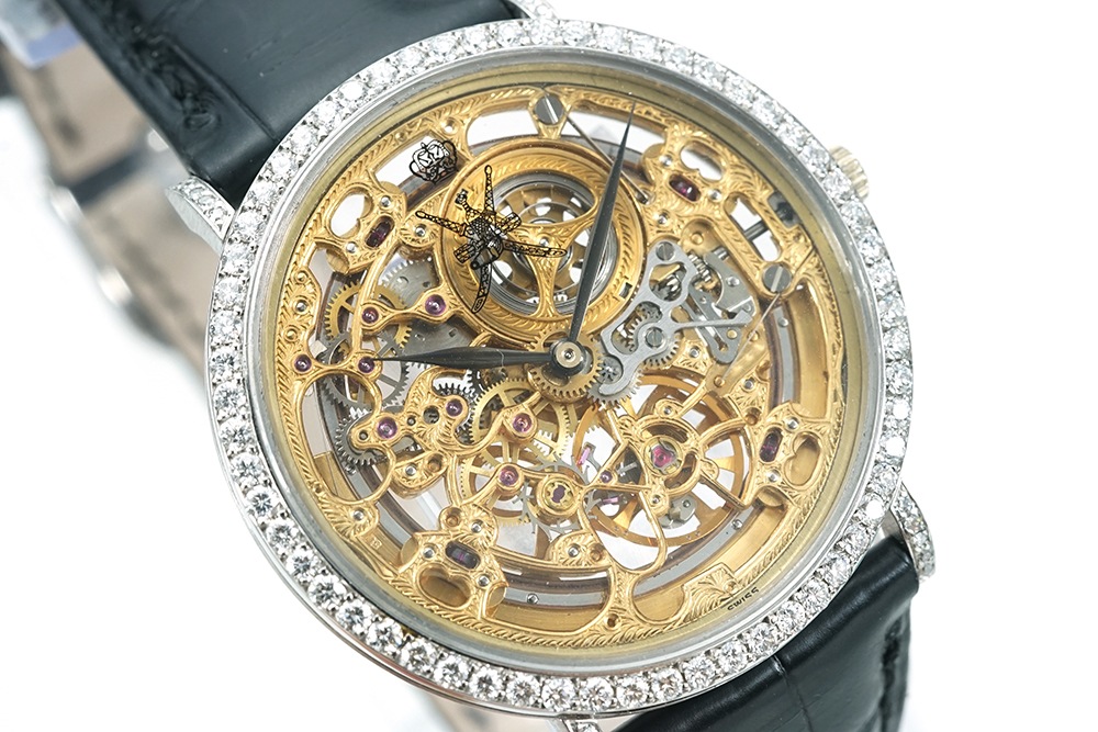 ��Unique Piece��Audemars Piguet/�����ǥޥԥ� Skeleton Sultan Of Oman 750 K18 ������ȥ�  #37174