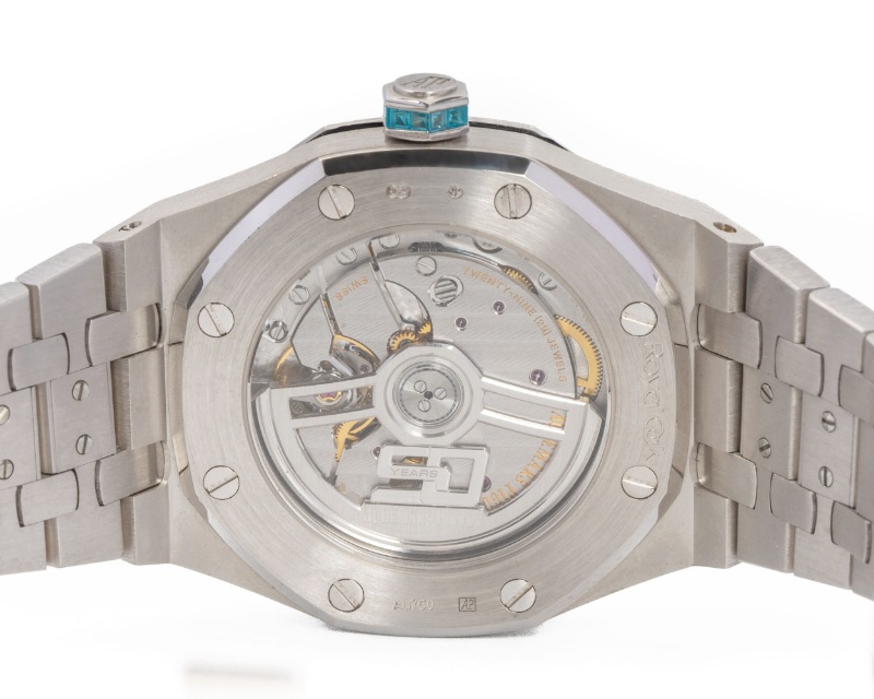 AUDEMARS PIGUET/�����ǥ� �ԥ� 15554BC.TO.1274BC.01 Royal Oak Self Winding Blue   ����������  #JP28414