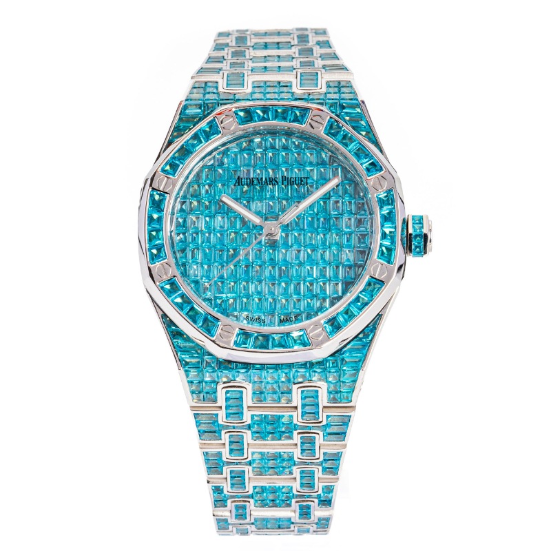 AUDEMARS PIGUET/�����ǥ� �ԥ� 15554BC.TO.1274BC.01 Royal Oak Self Winding Blue   ����������  #JP28414