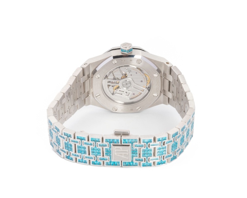 AUDEMARS PIGUET/�����ǥ� �ԥ� 15554BC.TO.1274BC.01 Royal Oak Self Winding Blue   ����������  #JP28414