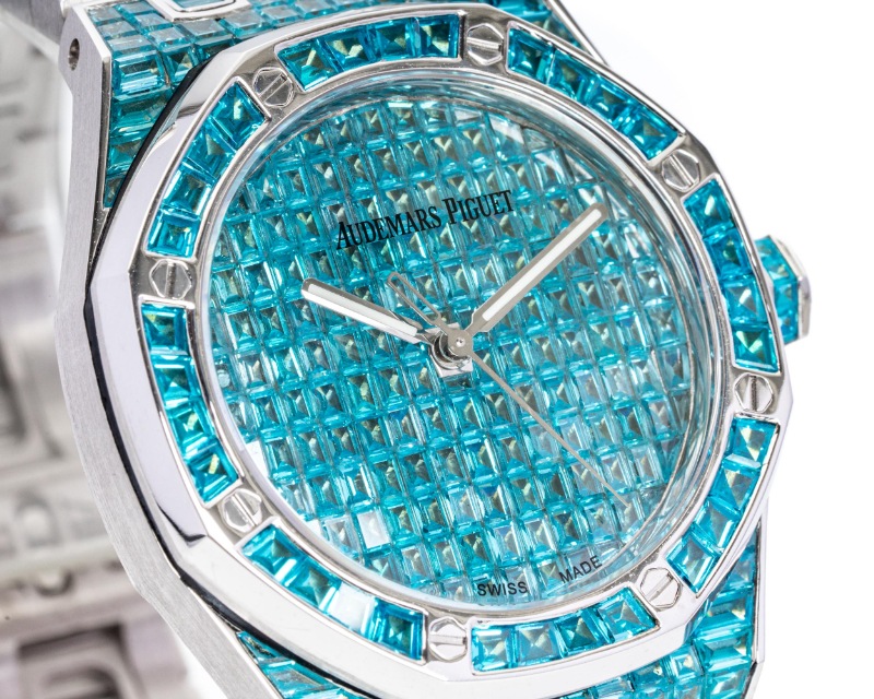 AUDEMARS PIGUET/�����ǥ� �ԥ� 15554BC.TO.1274BC.01 Royal Oak Self Winding Blue   ����������  #JP28414