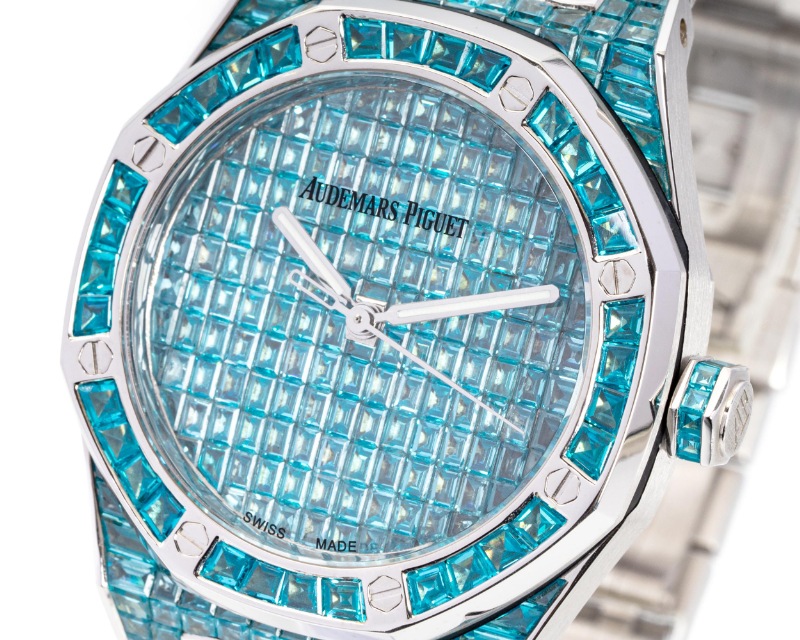 AUDEMARS PIGUET/�����ǥ� �ԥ� 15554BC.TO.1274BC.01 Royal Oak Self Winding Blue   ����������  #JP28414