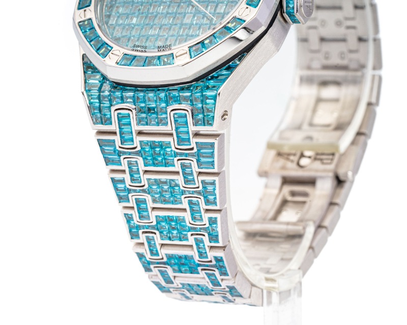 AUDEMARS PIGUET/�����ǥ� �ԥ� 15554BC.TO.1274BC.01 Royal Oak Self Winding Blue   ����������  #JP28414