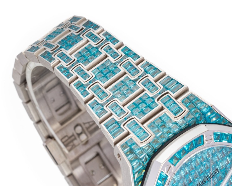 AUDEMARS PIGUET/�����ǥ� �ԥ� 15554BC.TO.1274BC.01 Royal Oak Self Winding Blue   ����������  #JP28414