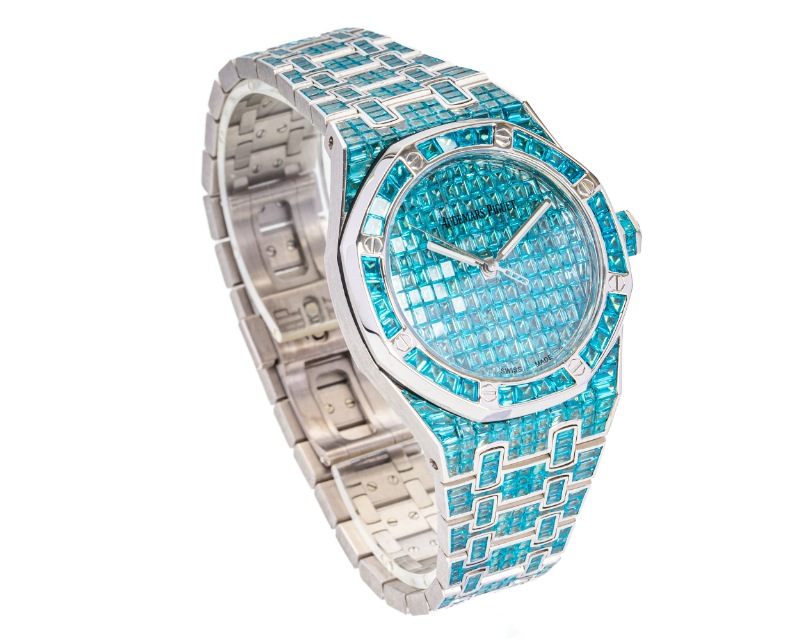 AUDEMARS PIGUET/�����ǥ� �ԥ� 15554BC.TO.1274BC.01 Royal Oak Self Winding Blue   ����������  #JP28414