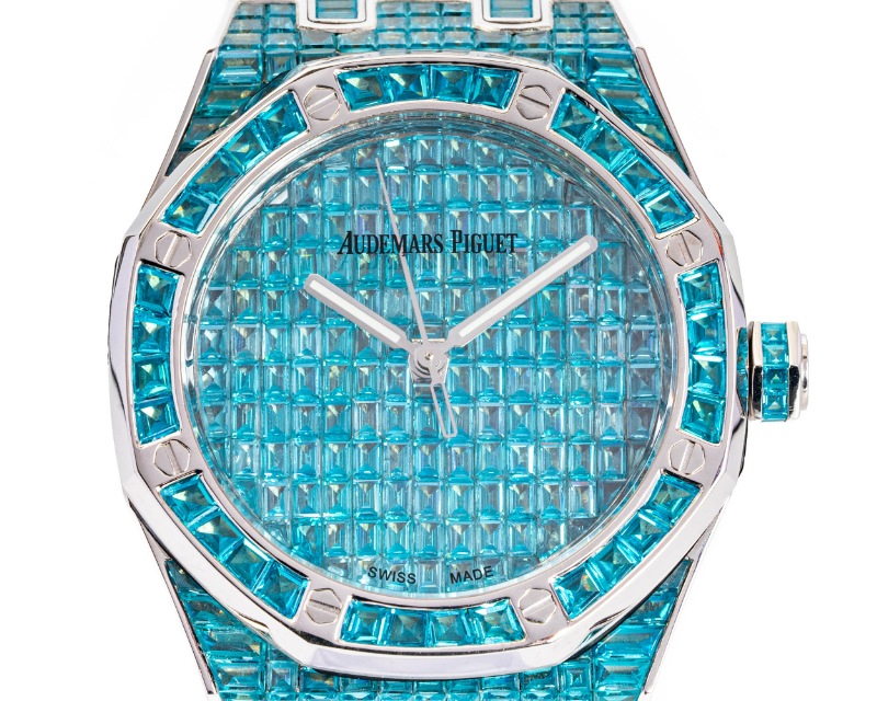 AUDEMARS PIGUET/�����ǥ� �ԥ� 15554BC.TO.1274BC.01 Royal Oak Self Winding Blue   ����������  #JP28414