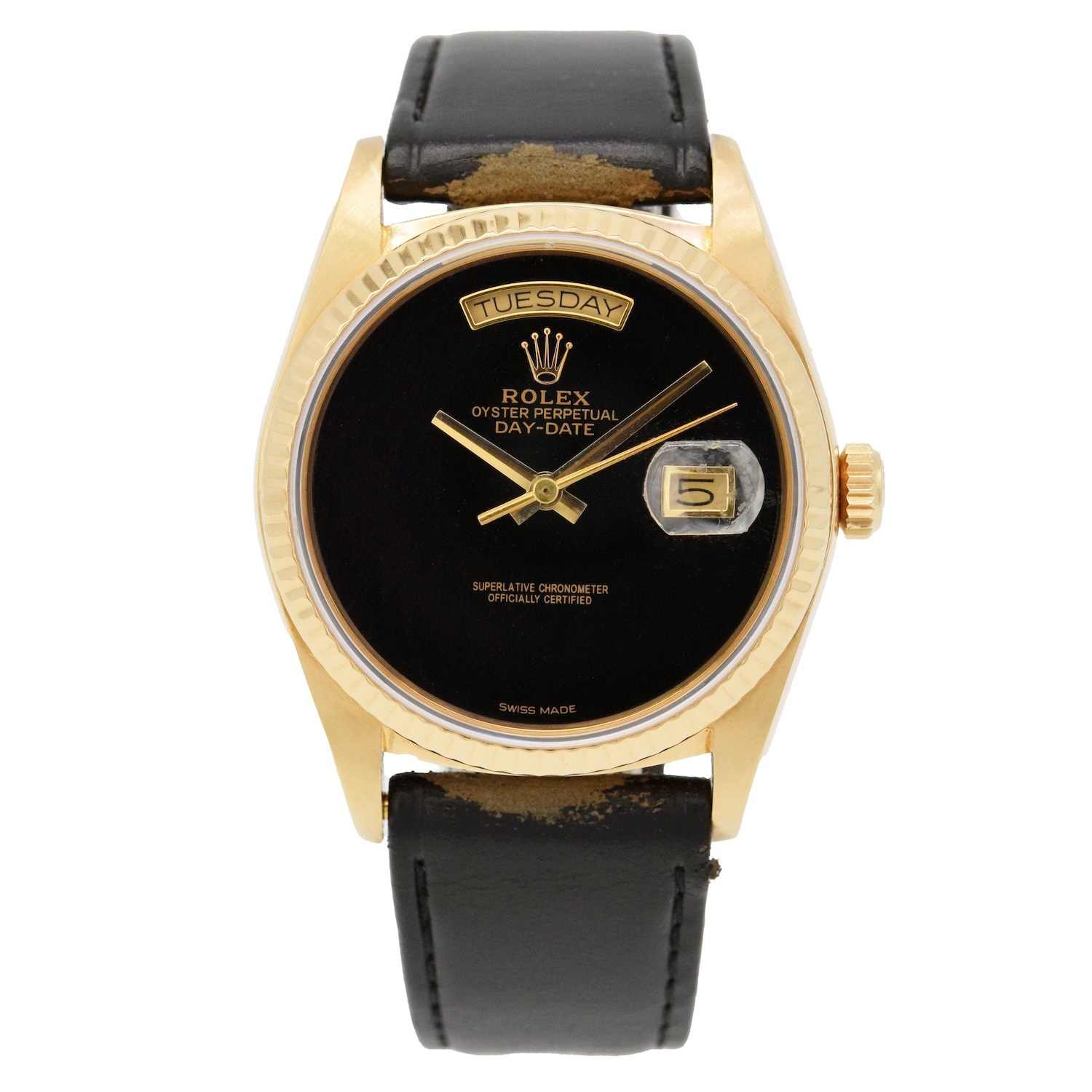ROLEX/����å��� Day-Date 36 18038 �֥�å����˥���ʸ���� 18K��������������� #HK11640�ڹ����Ź�߸ˡ�