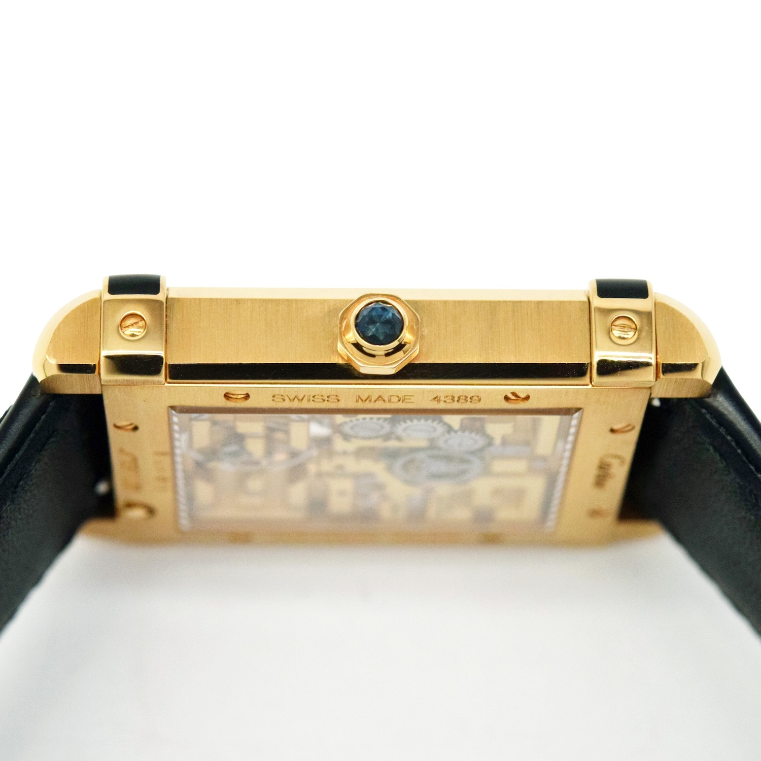 Cartier/����ƥ��� Tank Chinoise��100��ǯ��ǰ��ǥ� 4389 WHTA0016 100�ܸ��� 18K YG ������ȥ�ڹ����Ź���ʡ�#HK11717