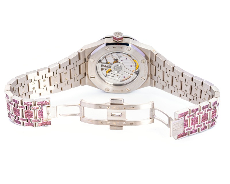 AUDEMARS PIGUET/�����ǥ� �ԥ� 15554BC.TM.1274BC.01  Royal Oak Self Winding Pink   ����������  #JP28413