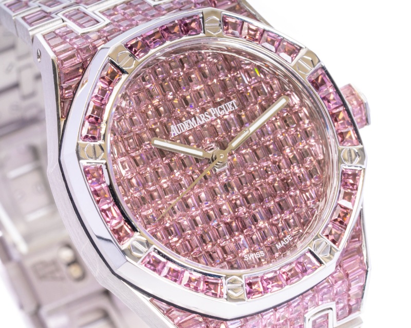 AUDEMARS PIGUET/�����ǥ� �ԥ� 15554BC.TM.1274BC.01  Royal Oak Self Winding Pink   ����������  #JP28413
