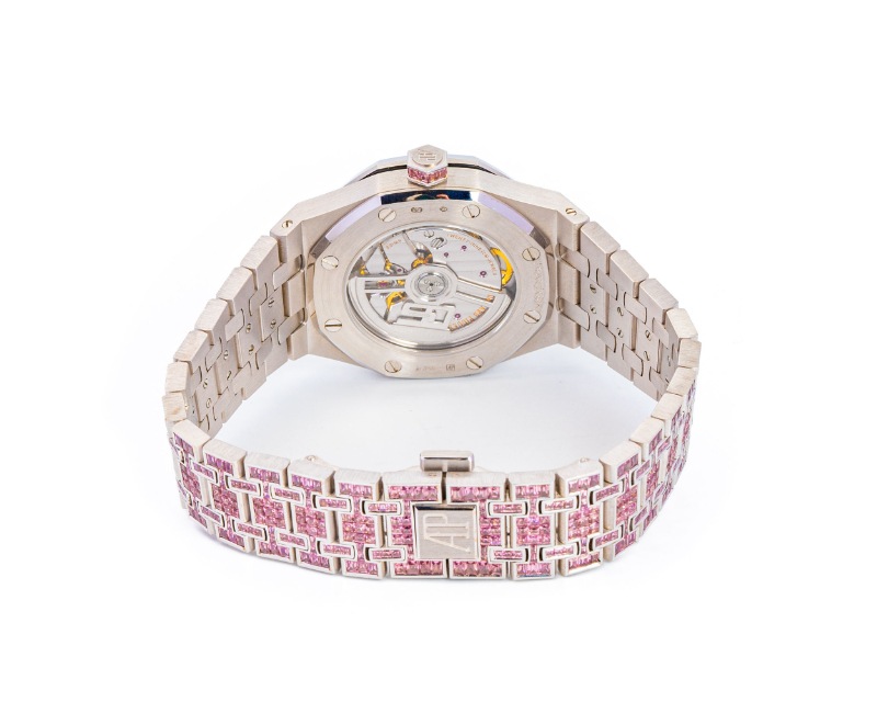 AUDEMARS PIGUET/�����ǥ� �ԥ� 15554BC.TM.1274BC.01  Royal Oak Self Winding Pink   ����������  #JP28413
