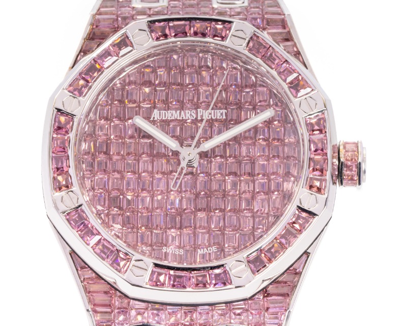 AUDEMARS PIGUET/�����ǥ� �ԥ� 15554BC.TM.1274BC.01  Royal Oak Self Winding Pink   ����������  #JP28413