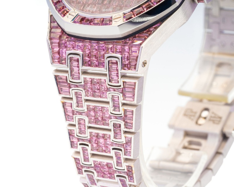 AUDEMARS PIGUET/�����ǥ� �ԥ� 15554BC.TM.1274BC.01  Royal Oak Self Winding Pink   ����������  #JP28413