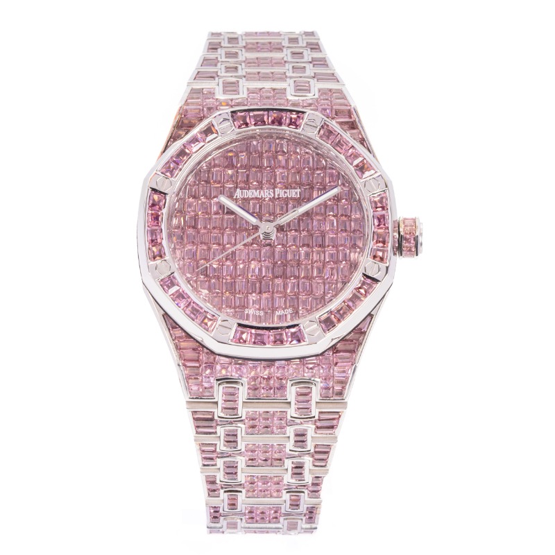 AUDEMARS PIGUET/�����ǥ� �ԥ� 15554BC.TM.1274BC.01  Royal Oak Self Winding Pink   ����������  #JP28413