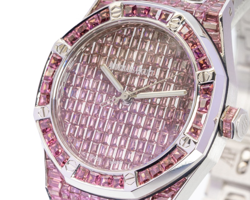 AUDEMARS PIGUET/�����ǥ� �ԥ� 15554BC.TM.1274BC.01  Royal Oak Self Winding Pink   ����������  #JP28413