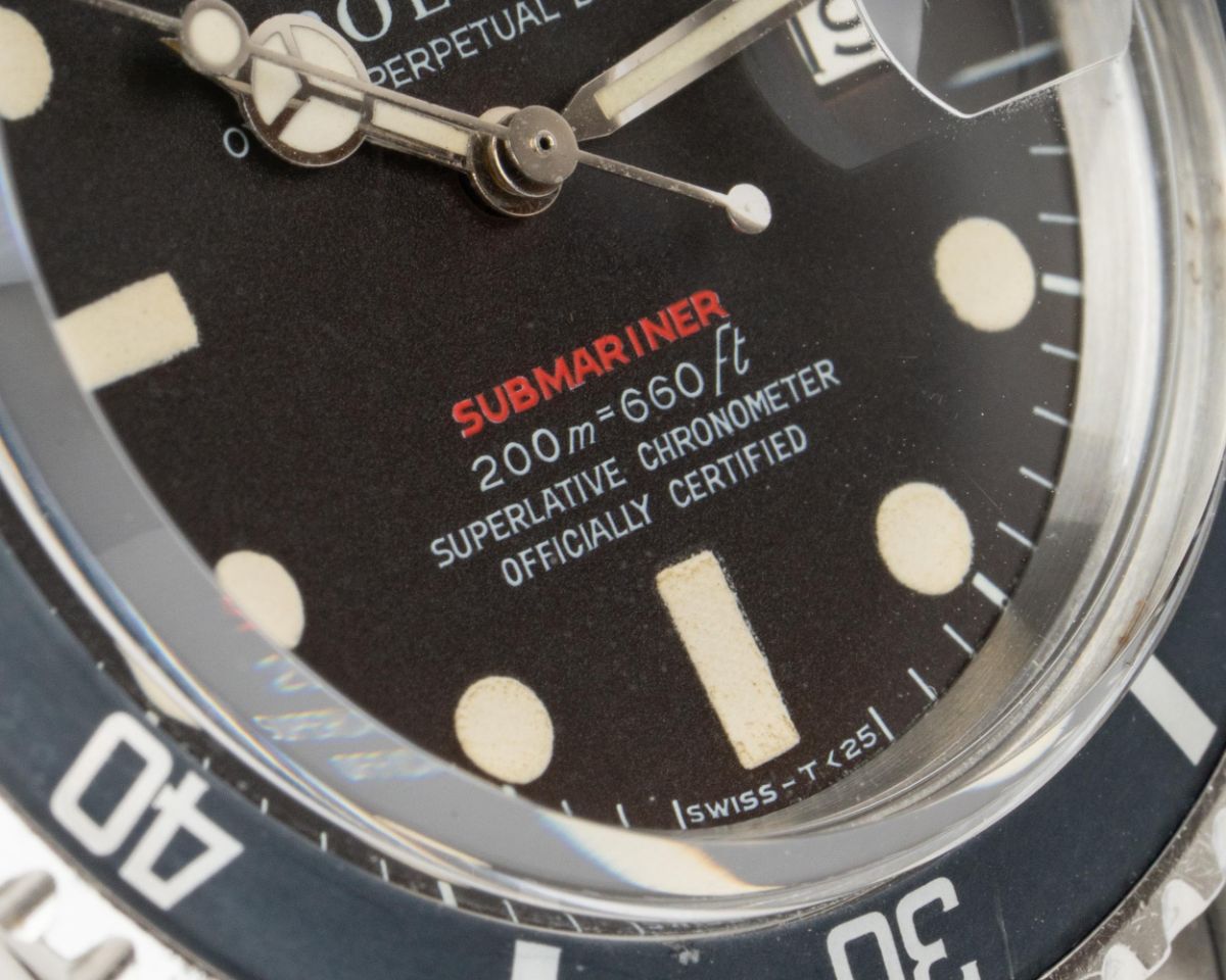 ROLEX/����å�����SUBMARINER��1680��Mark II Single Red Meter First Tropical��#JP27995
