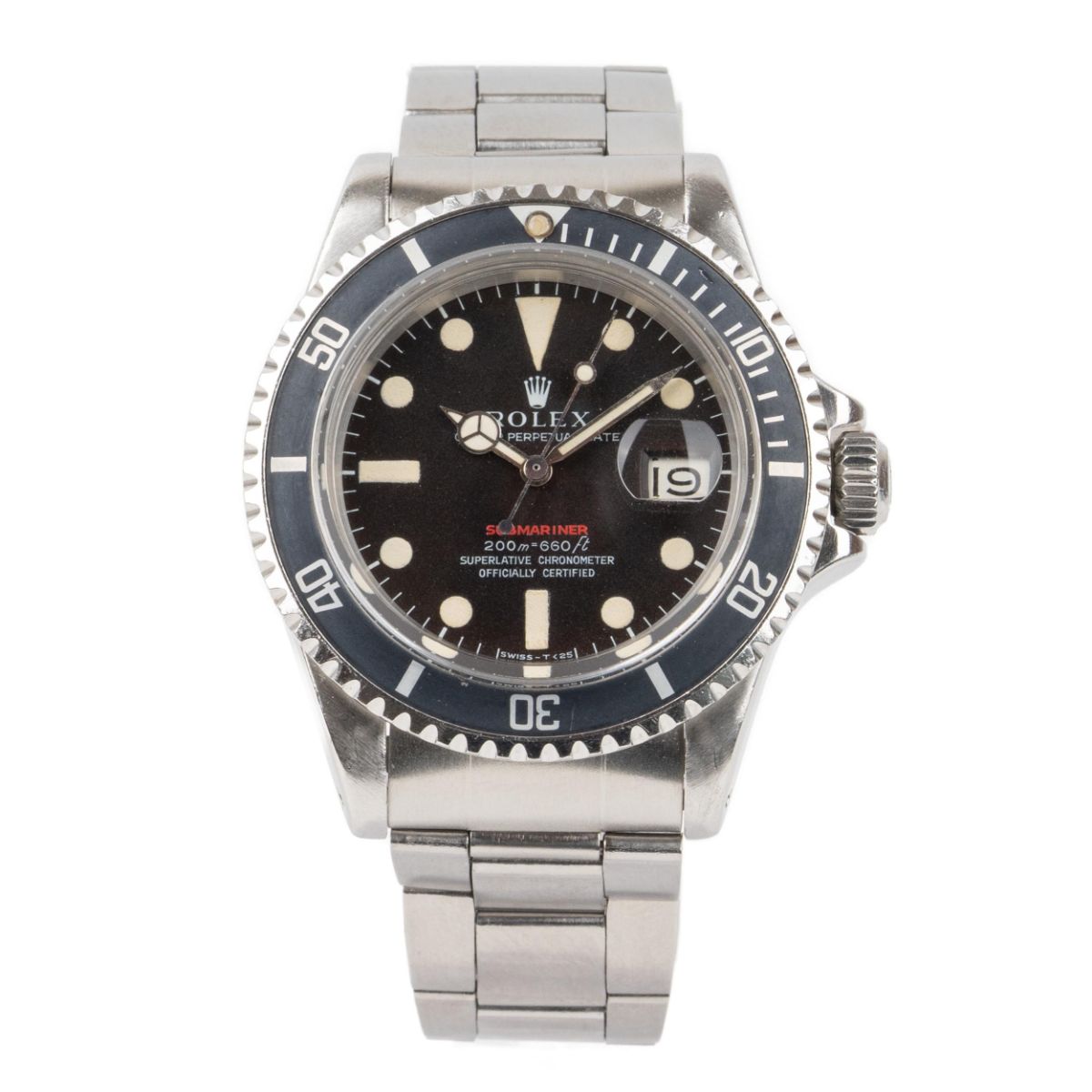 ROLEX/����å�����SUBMARINER��1680��Mark II Single Red Meter First Tropical��#JP27995