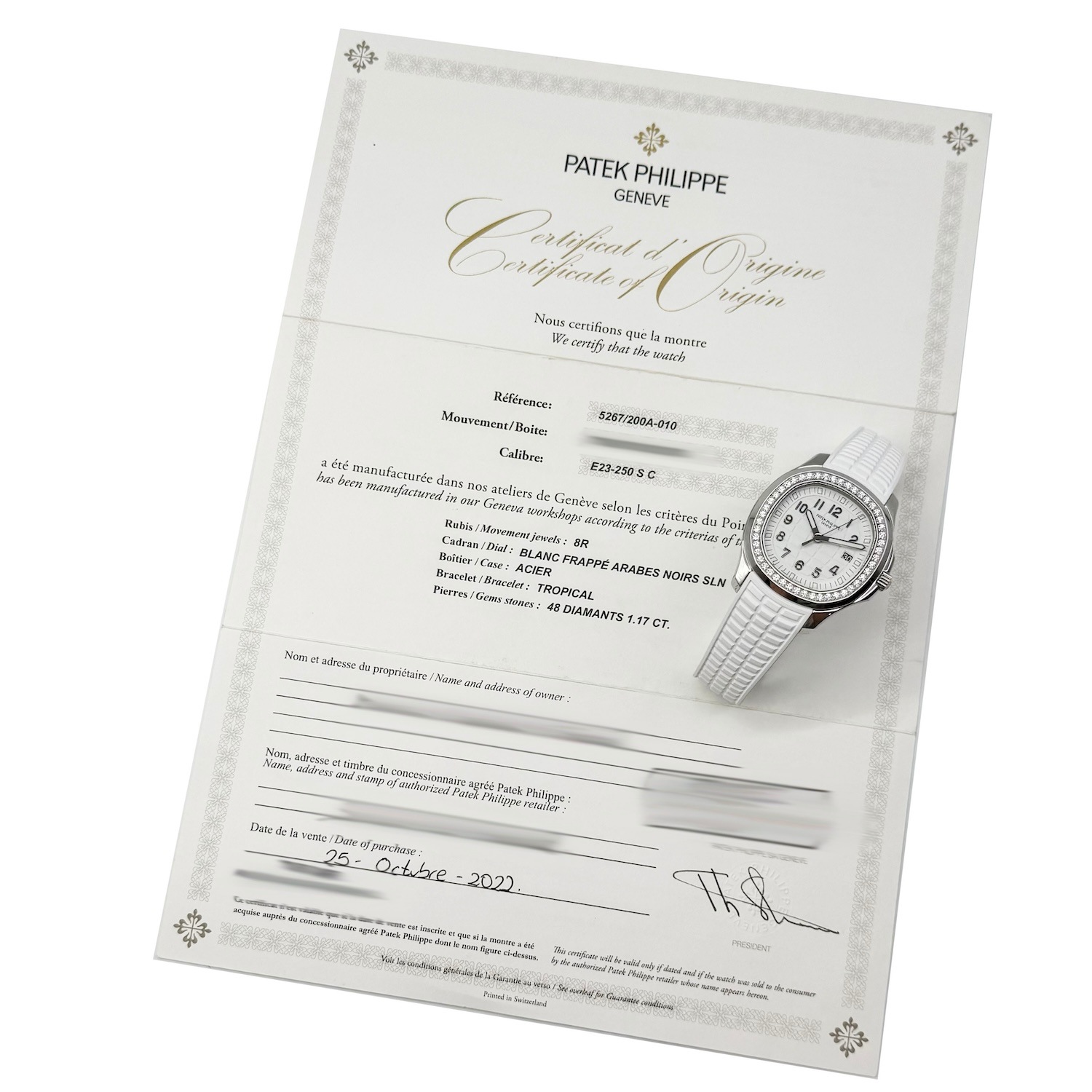PATEK PHILIPPE/�ѥƥå��ե���å� AQUANAUT �������Ρ��ȡ�5267/200A-010 #HK11680