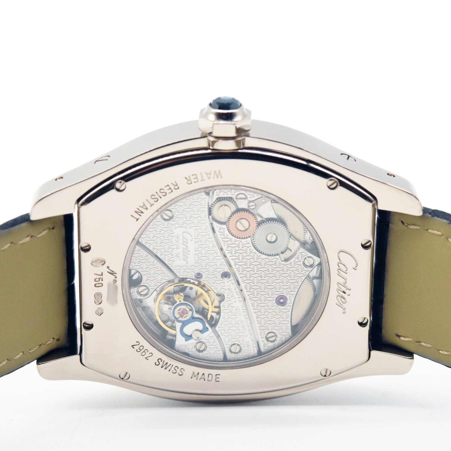 Cartier/����ƥ��� Priv���e Cartier Paris Tortue W1553651 �ȥ���� 18K WG�ڹ����Ź�߸ˡ�#HK11720