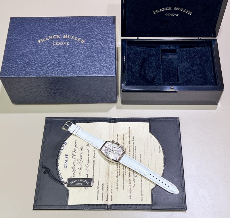 FRANCK MULLER/�ե�󥯥ߥ�顼 6850 CC MC ATPT Tonneau Carvex  Chronograph  #JP28403