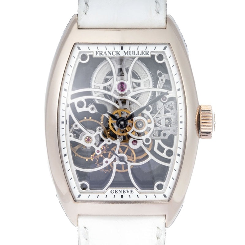 FRANCK MULLER/�ե�󥯥ߥ�顼 7850 B S6 SQT WG CINTRÉE CURVEX  #JP28397