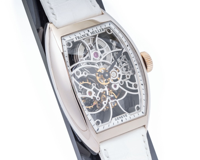FRANCK MULLER/�ե�󥯥ߥ�顼 7850 B S6 SQT WG CINTRÉE CURVEX  #JP28397
