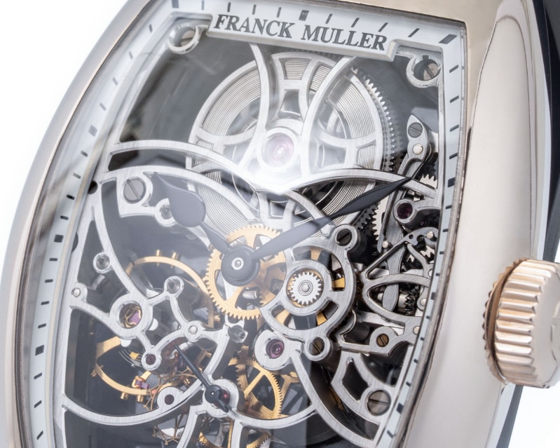 FRANCK MULLER/�ե�󥯥ߥ�顼 7850 B S6 SQT WG CINTRÉE CURVEX  #JP28397