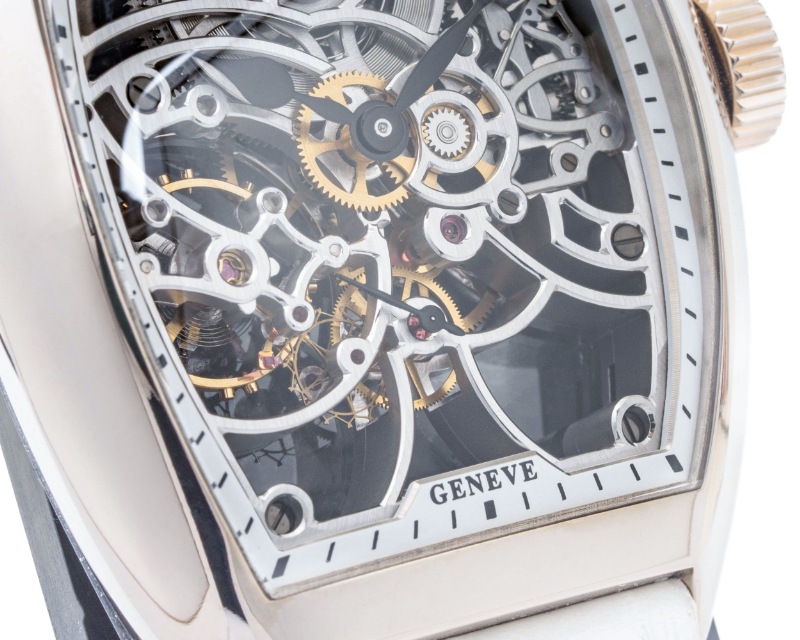 FRANCK MULLER/�ե�󥯥ߥ�顼 7850 B S6 SQT WG CINTRÉE CURVEX  #JP28397