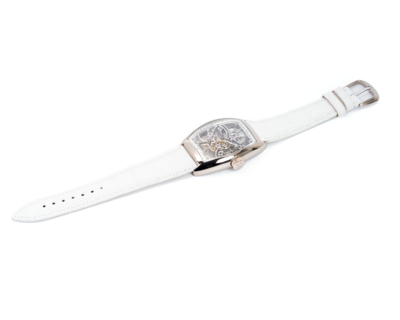 FRANCK MULLER/�ե�󥯥ߥ�顼 7850 B S6 SQT WG CINTRÉE CURVEX  #JP28397