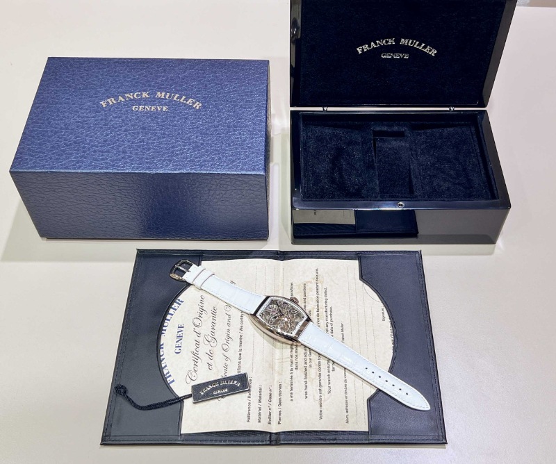 FRANCK MULLER/�ե�󥯥ߥ�顼 7850 B S6 SQT WG CINTRÉE CURVEX  #JP28397