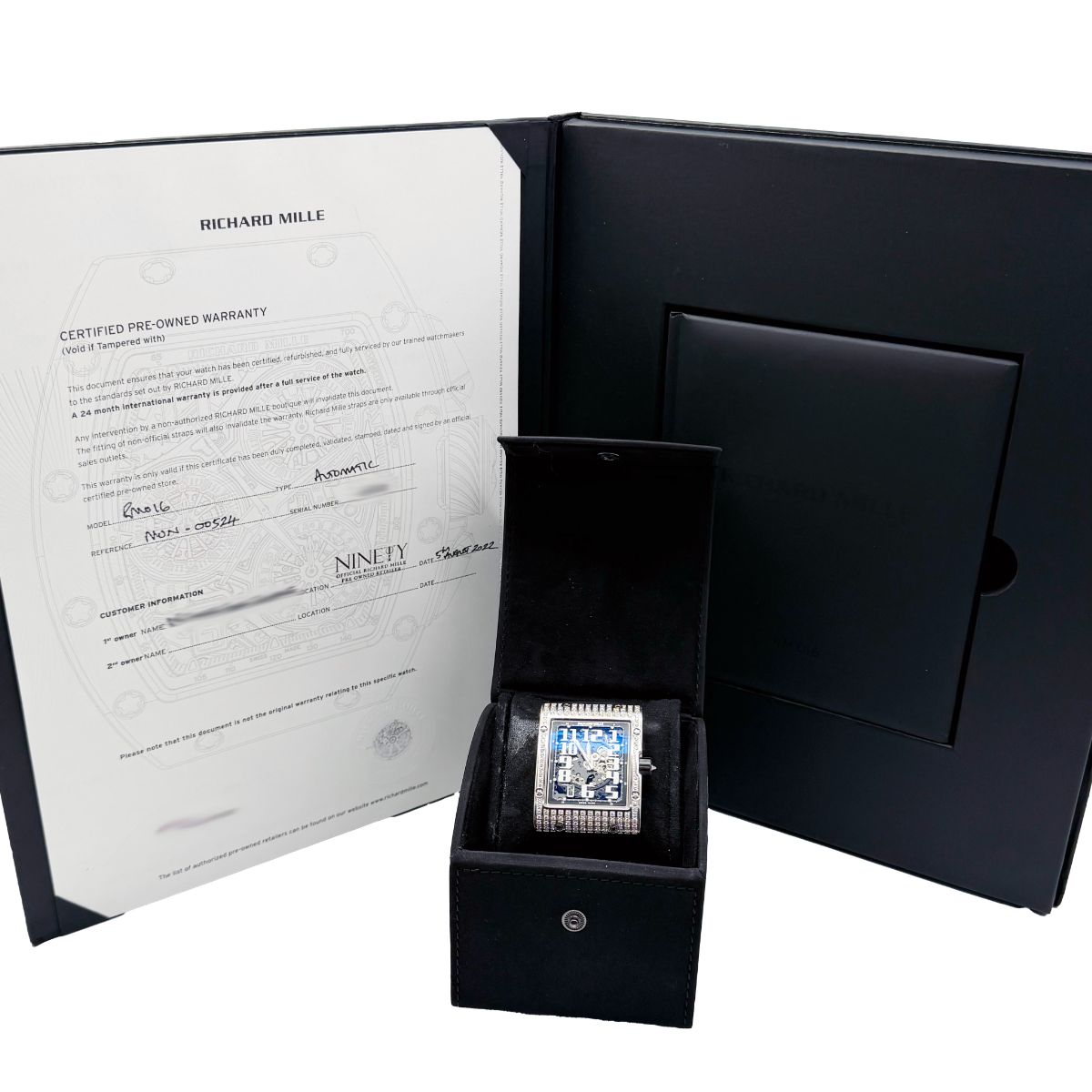 RICHARD MILLE / �ꥷ�㡼��ߥ� RM016 AJ WG 18K WG ������ȥ�ڹ����Ź�߸ˡ�#HK11723