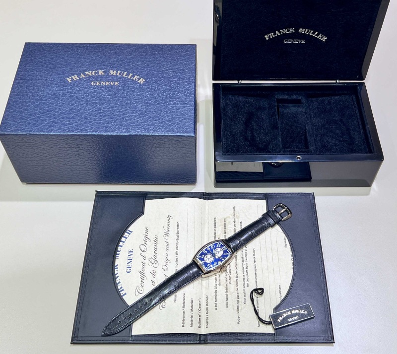 FRANCK MULLER/�ե�󥯥ߥ�顼 5850 MB WG Tonneau Carvex Master Banker  #JP28408