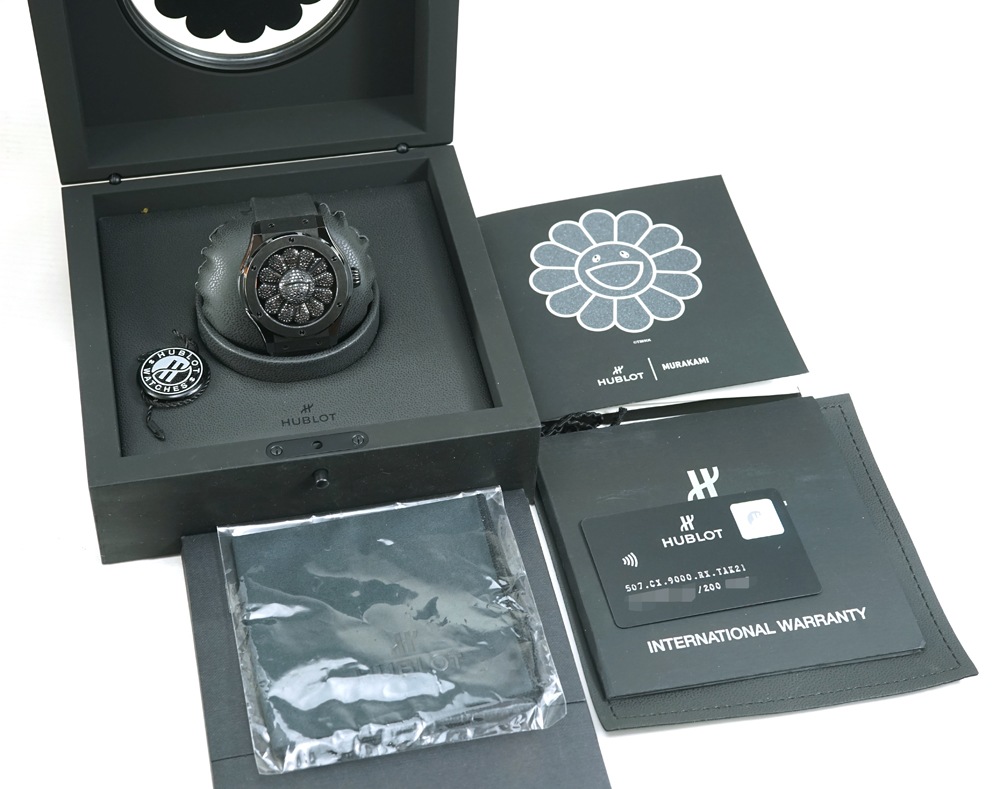 ���֥� HUBLOT Classic Fusion 507.CX.9000.RX.TAK21Takashi Murakami All Black Ceramic #37244
